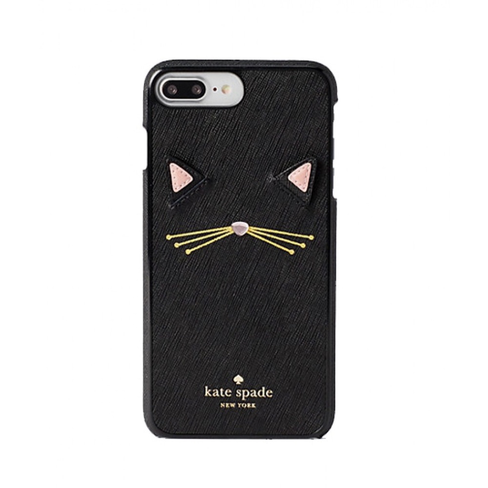 Kate Spade Cat Appliqué iPhone 7/8 Plus Case